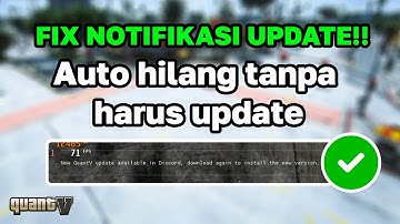 HOW TO REMOVE QUANTV UPDATE NOTIFICATION APRIL 2025 #fivem #gtarp #gta #gta5 #quantv #mods