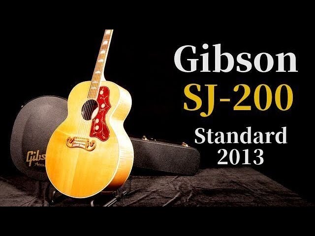 鳴るギターの定義は？【Gibson SJ-200 STANDARD】2013年製 FISHMAN Ellipse AURA  Narrow搭載（完全予約制 名古屋アコギ専門店 オットリーヤギター）