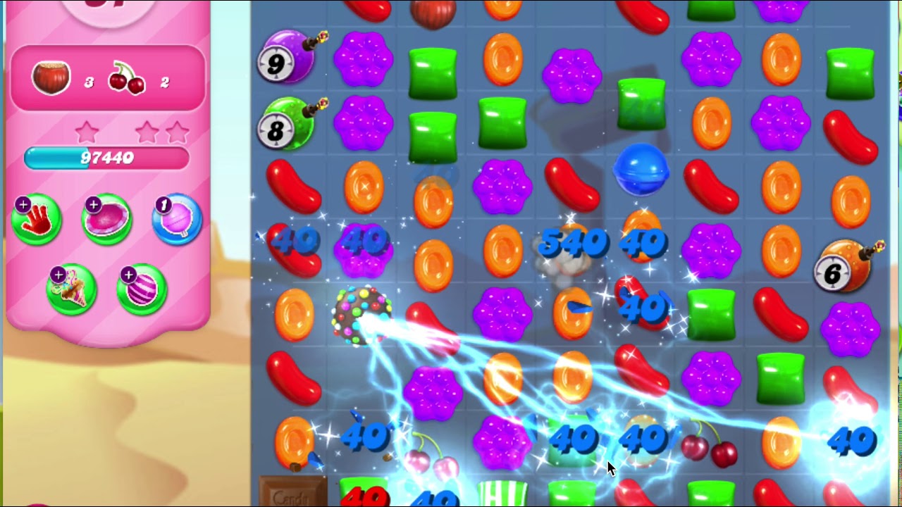 Candy crush saga - level 272 - no boosters 45 moves