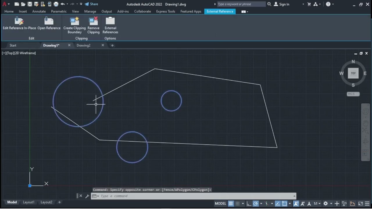 1.XREF External Reference