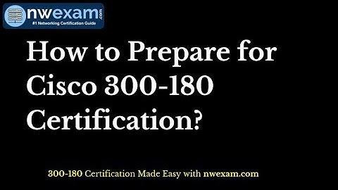 Latest Study Guide | Cisco CCNP Data Center 300-180 Certification Exam