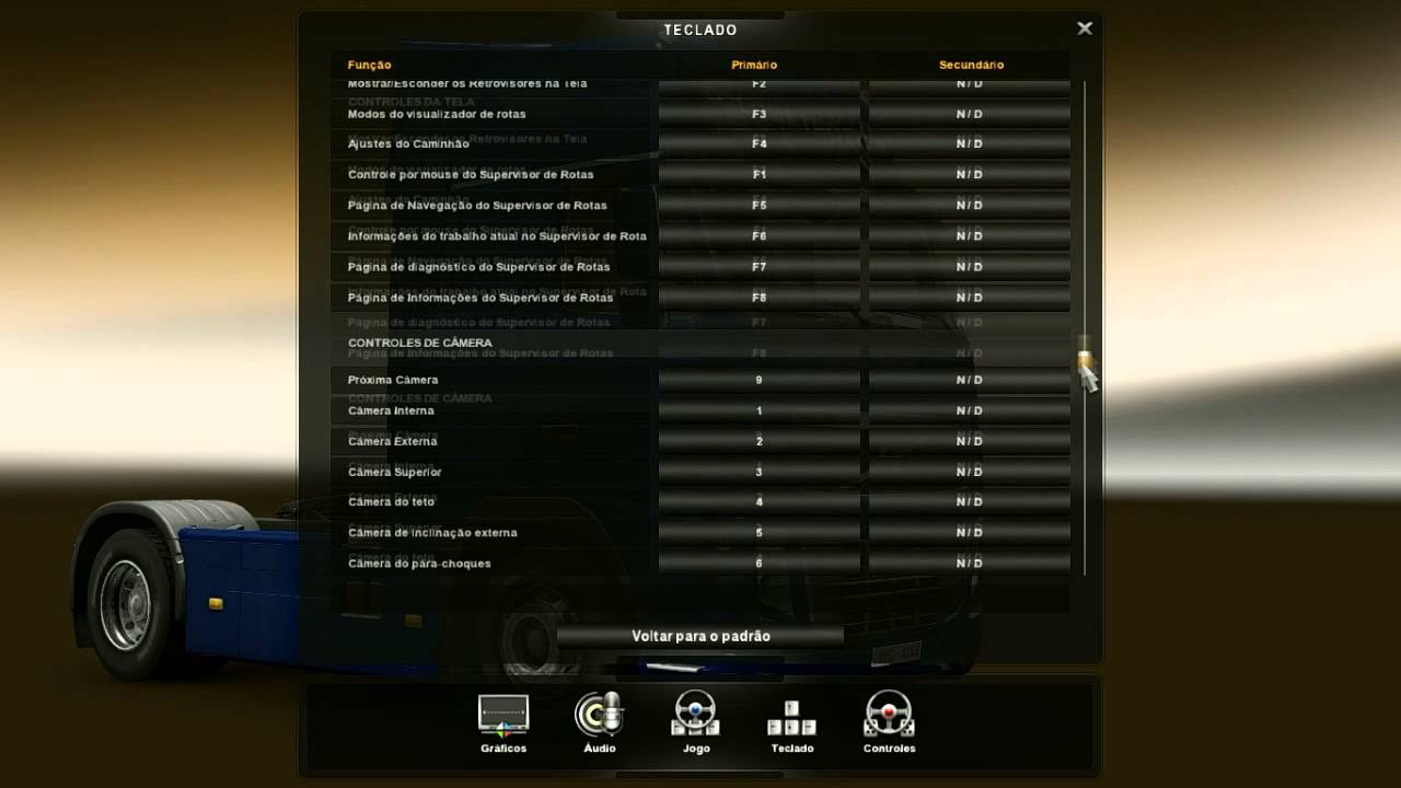 Tutorial de como configurar o joystick no ETS 2 - YouTube