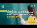 Manuel Bagüés- &#39;¿Qué efectos tiene la presencia de mujeres en el mundo académico?&#39;