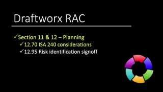 RAC QuickVid - 12.70 ISA240 considerations