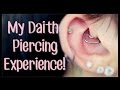 My (In-Depth) Daith Piercing Experience!