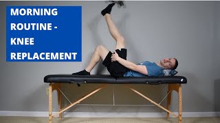 10 Minute Morning Knee Exercise Routine