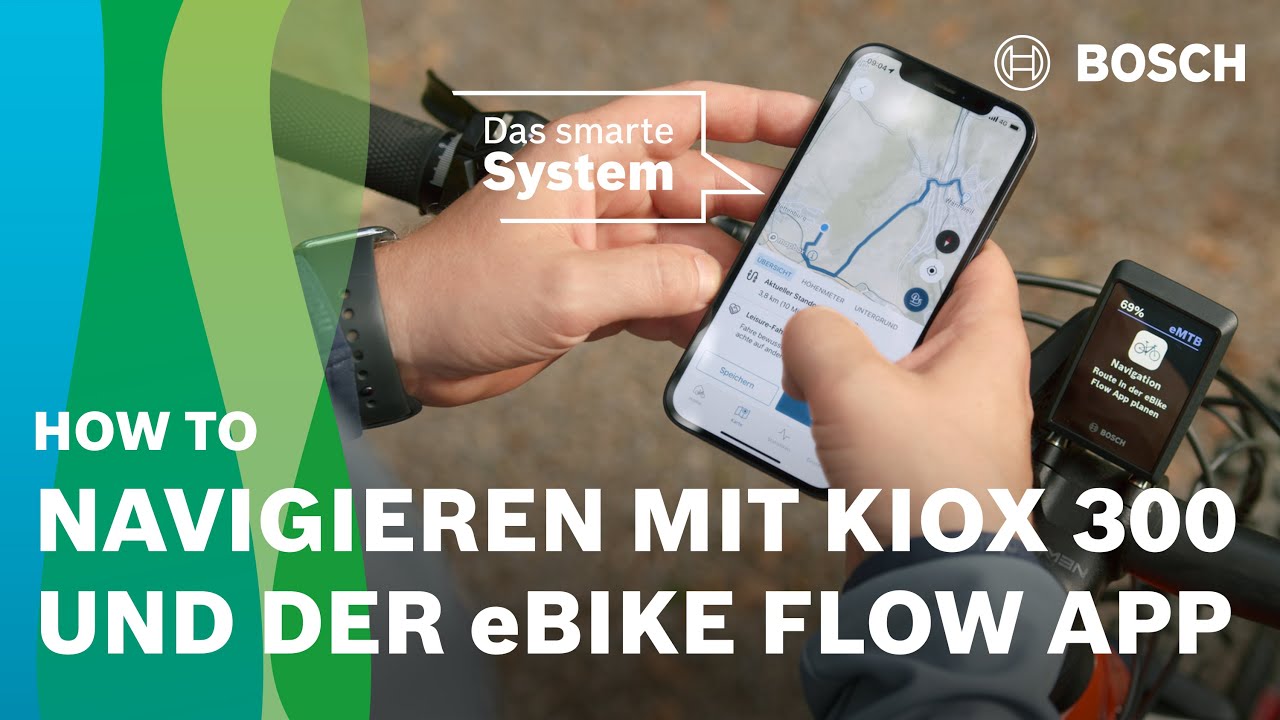 How To  So navigierst du mit Kiox 300 und der eBike Flow App 