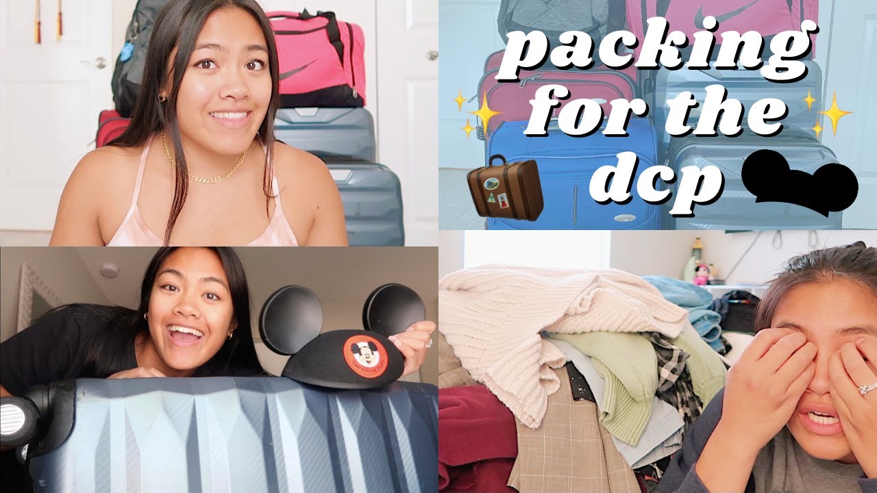 Packing For The Dcp  || Pack With Me || Disney College Program 2021