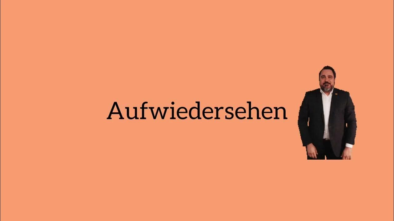 how-to-say-bye-in-german-youtube
