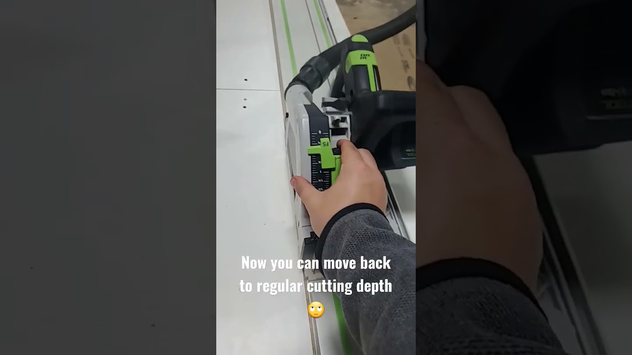 How to cut melamine laminate wood without chipping