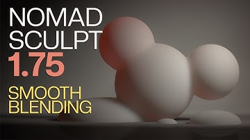 Nomad Sculpt 1.75 Smooth Blending Tips | 4k Tutorial