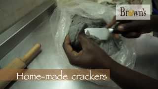 BROWN'S CHEESE FARM - HOME-MADE CRACKERS