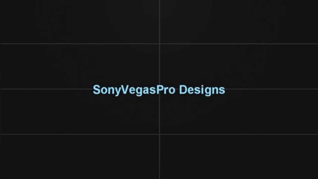 sony vegas pro 13 youtube template intro free download 3d