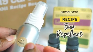 DIY Bug Repellant Essential Oil Spray
