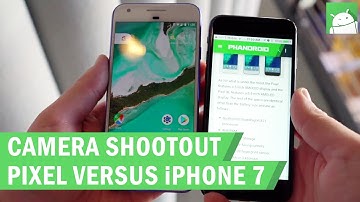 Google Pixel vs Apple  iPhone 7 camera shootout