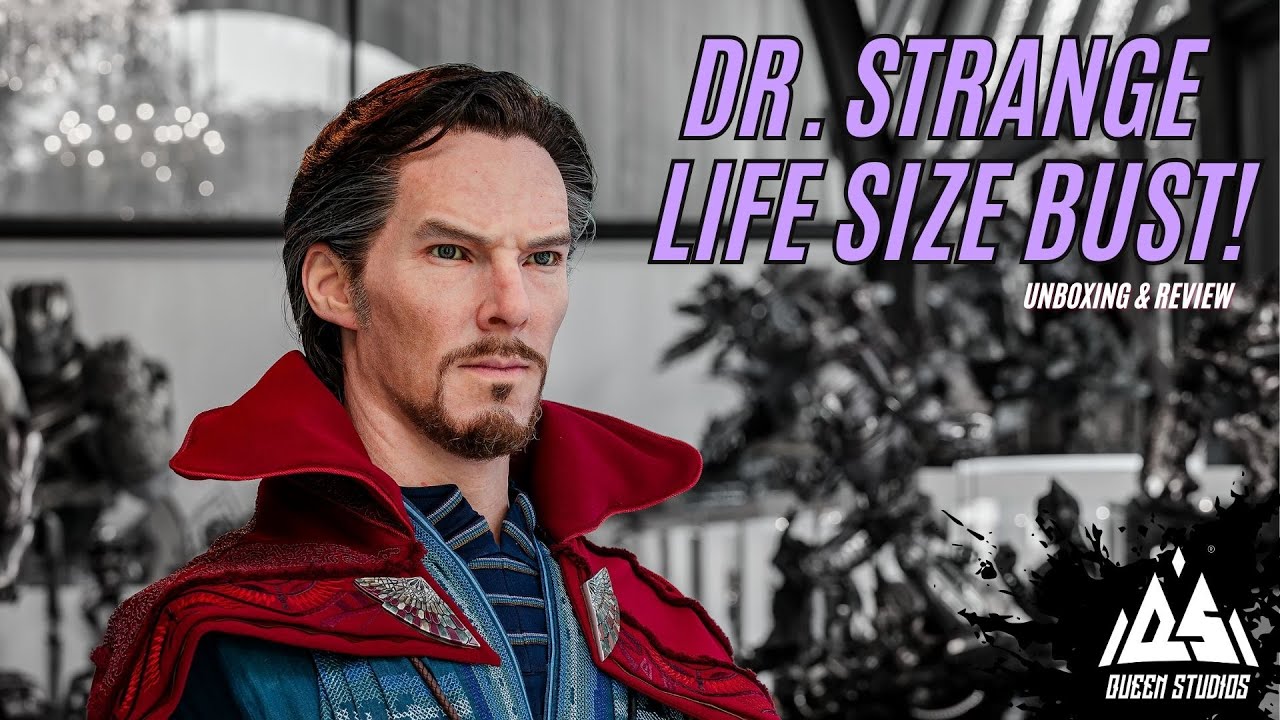 Dr. Strange Life Size Bust [Unboxing & Review] | Queen Studios