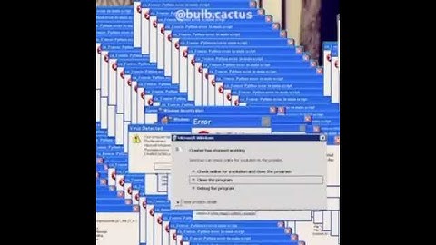 Windows Error meme
