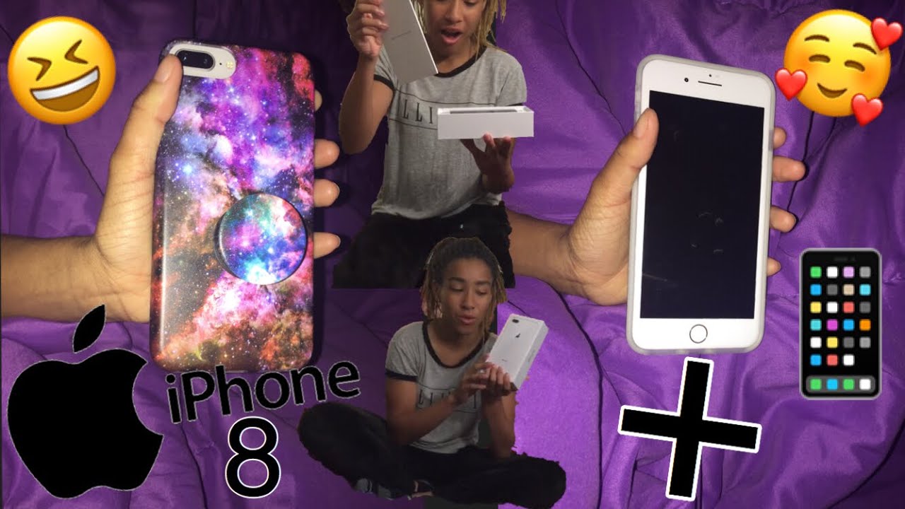 UNBOXING MY IPHONE 8 PLUS ️2019 YouTube