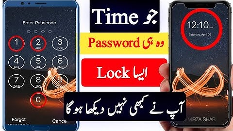 Screen Lock Time Password Kaise Set Karen | Automatic Change Password | Technical Mirza Mazhar |2021