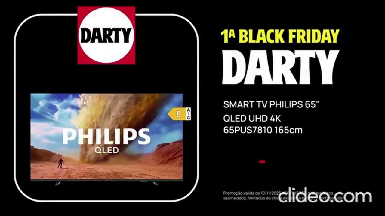 darty 1a black friday phlips smart tv