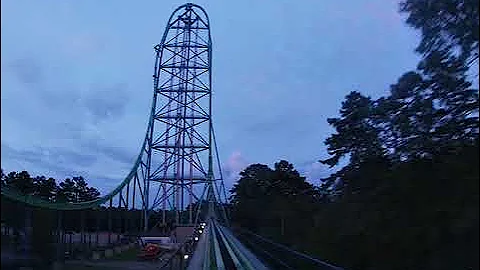 Kingda Ka at Six Flags Great Adventure Front Seat POV