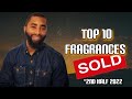 TOP 10 FRAGRANCES SOLD | 2ND HALF 2022