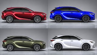 New Lexus RX 2023 | Trims, Colors, Wheels & Interior