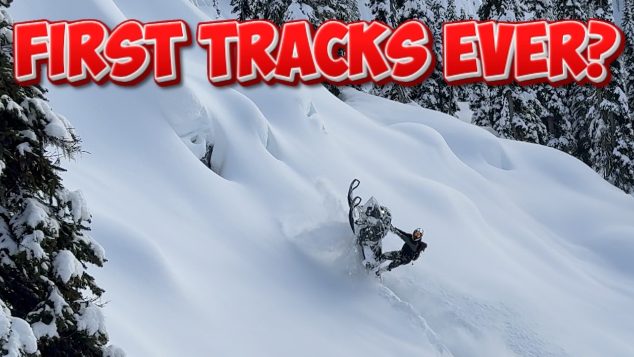 First Tracks In A Hidden Backcountry Pillow Zone