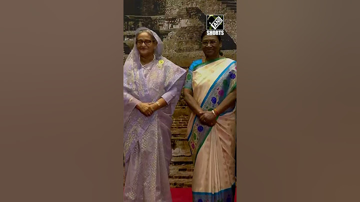 Delhi: Bangladeshi PM Sheikh Hasina arrives at Bharat Mandapam for G20 Dinner