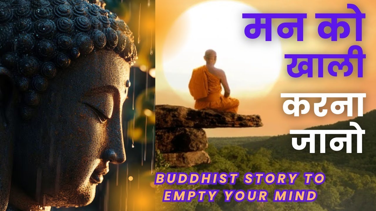 मन को खाली करना जानो How to Clean your Mind | Buddhist Story to Empty ...