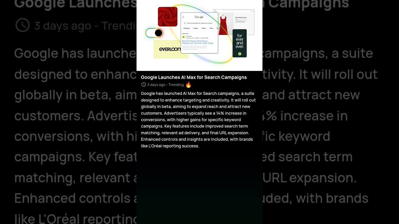 How Google AI Max Makes Search Faster and Smarter | New Google Search Update 2025 