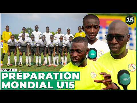 Mondial U15 : dans les coulisses de la préparation des Lionceaux à Toubab Dialaw