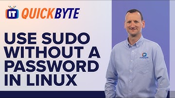How to Use SUDO Without a Password in Linux | An ITProTV QuickByte