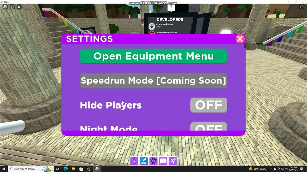 how to get greedy marker and settings marker in roblox find the markers