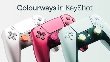 How to Configure Colourways in KeyShot