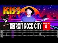 【KISS】[ Detroit Rock City ] cover by Masuka | LESSON | GUITAR TAB