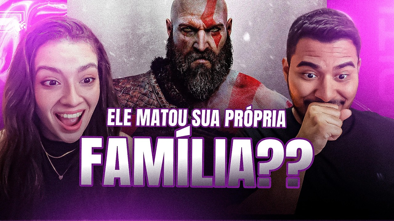 CASAL REAGE: Rap do Kratos (God of War) - EU SOU UM DEUS | NERD HITS