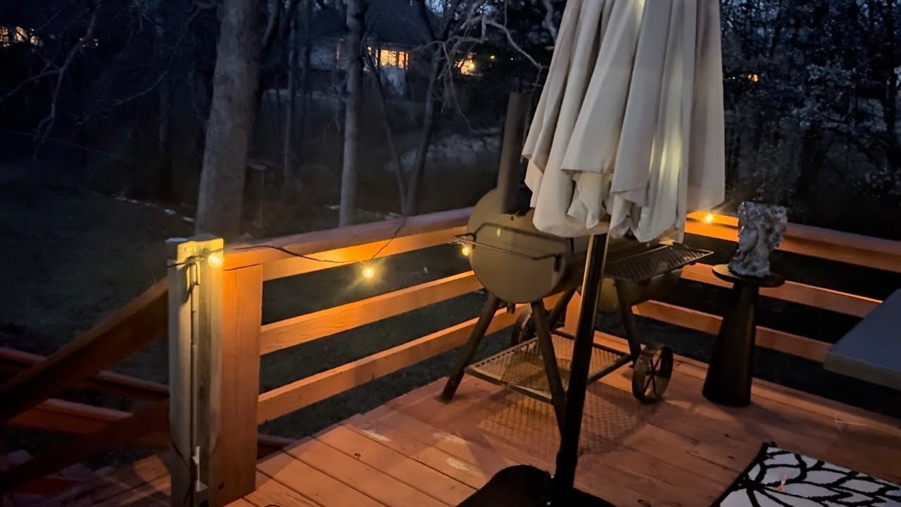 Brightown Outdoor String Lights Patio Lights - YouTube
