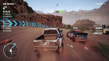 Need for speed payback WIN THE RACE silver offroad