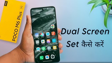 Poco M6 Plus Split Screen Setting | Poco M6 Plus me Double Screen Kaise Kare