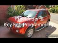Freelander 2 Key Fob Programming