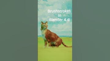 Make Your 3D Animation Look Hand-Painted in Blender (BrushstrokeTools addon)