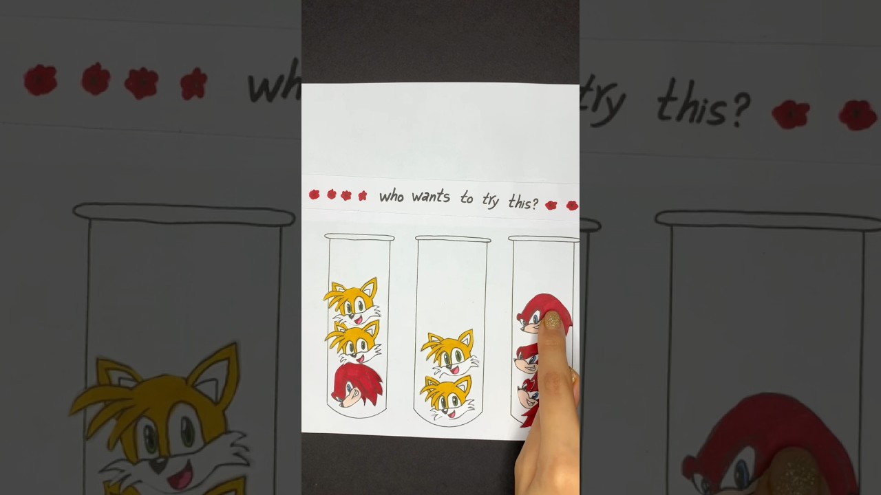 Sonic puzzle🧩diy ideas🤯creative art ❤️‍🔥