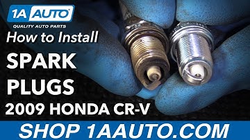 How to Replace Spark Plugs 02-09 Honda CR-V