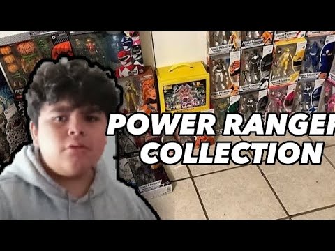 my power rangers collection... - YouTube
