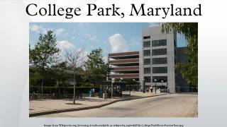 College Park, Maryland