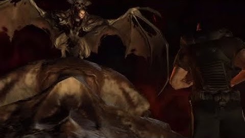 Doom 3 Resurrection of Evil Maledict fight