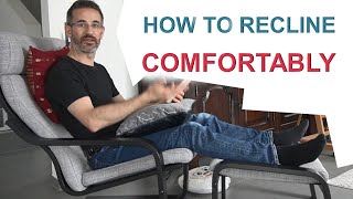 How To Sit On A Recliner To Read A Book Or Watch A Movie