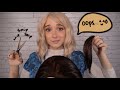 ASMR Haircut **Very Professional** | Relaxing, Unpredictable, Chaotic But Soft?