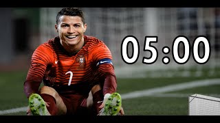 Timer Cristiano Ronaldo 5 minute Portugal